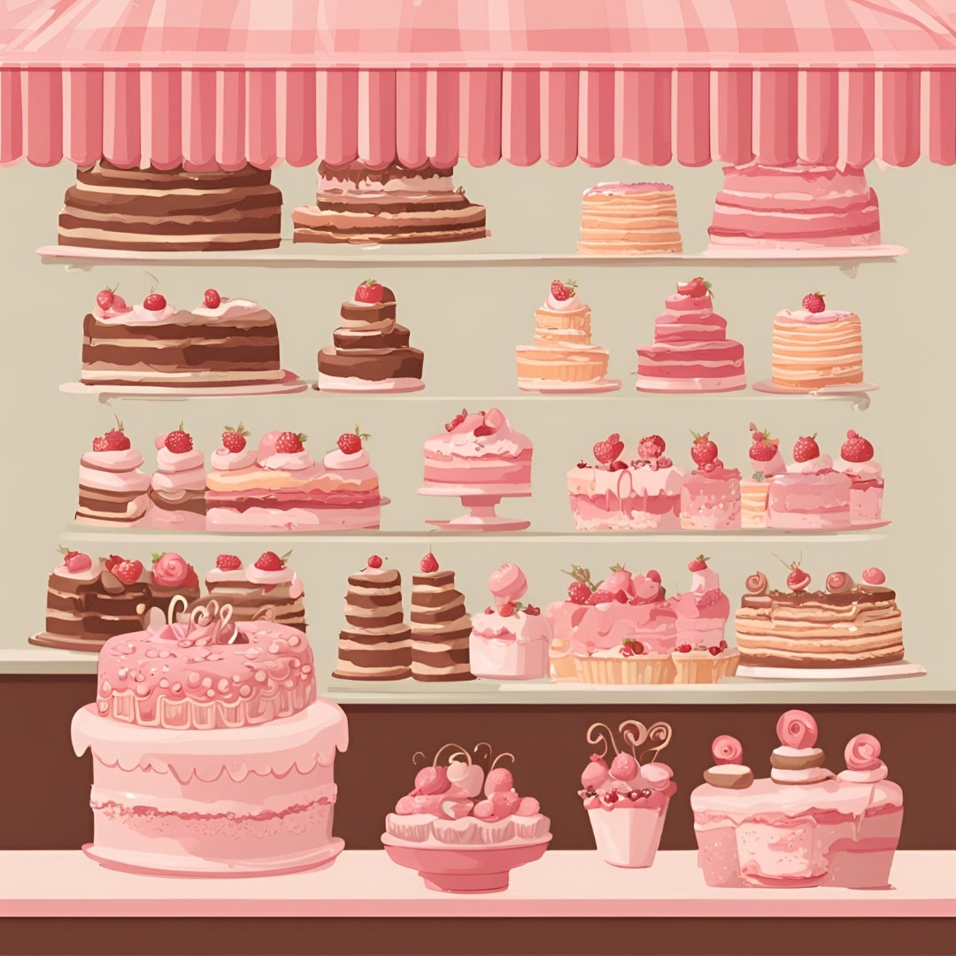 cakes background